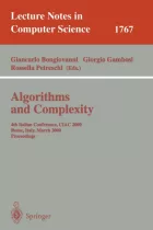 Product cover for Algorithms and Complexity