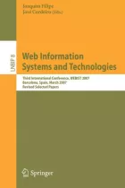 Product cover for Web Information Systems and Technologies