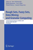 Product cover for Rough Sets, Fuzzy Sets, Data Mining and Granular Computing