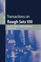 Product cover for Transactions on Rough Sets VIII