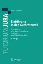 Product cover for Einführung in den Gutachtenstil