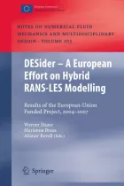 Product cover for DESider – A European Effort on Hybrid RANS-LES Modelling