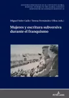 Product cover for Mujeres y escritura subversiva durante el franquismo