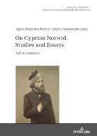 Product cover for On Cyprian Norwid. Studies and Essays