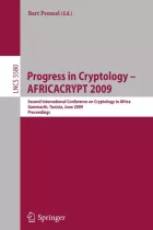 Product cover for Progress in Cryptology -- AFRICACRYPT 2009