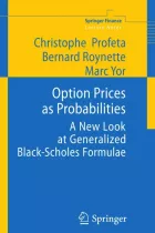 Product cover for Option Prices as Probabilities