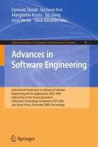 Product cover for Advances in Software Engineering
