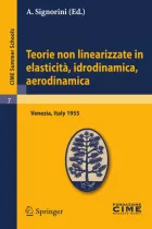 Product cover for Teorie non linearizzate in elasticità, idrodinamica e aerodinamica