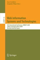 Product cover for Web Information Systems and Technologies