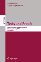 Product cover for Tests and Proofs