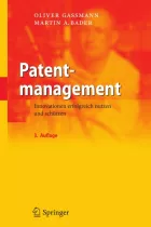 Product cover for Patentmanagement