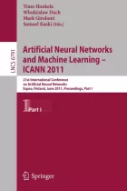 Product cover for Artificial Neural Networks and Machine Learning  - ICANN 2011