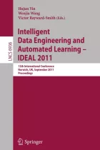 Product cover for Intelligent Data Engineering and Automated Learning -- IDEAL 2011