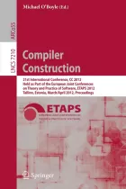 Product cover for Compiler Construction