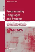 Product cover for Programming Languages and Systems