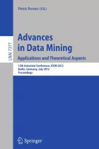Product cover for Advances in Data Mining. Applications and Theoretical Aspects