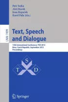 Product cover for Text, Speech and Dialogue
