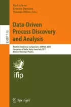 Product cover for Data-Driven Process Discovery and Analysis