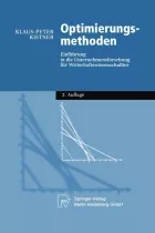 Product cover for Optimierungsmethoden
