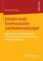 Product cover for Interpersonale Kommunikation und Medienwirkungen
