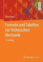 Product cover for Formeln und Tabellen zur Technischen Mechanik
