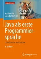 Product cover for Java als erste Programmiersprache