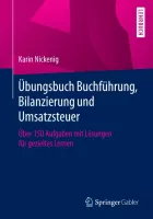 Product cover for Übungsbuch Buchführung, Bilanzierung und Umsatzsteuer