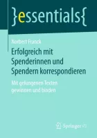 Product cover for Erfolgreich mit Spenderinnen und Spendern korrespondieren