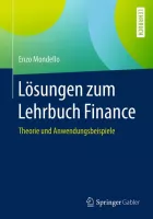 Product cover for Lösungen zum Lehrbuch Finance