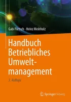 Product cover for Handbuch Betriebliches Umweltmanagement