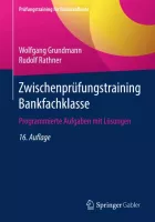 Product cover for Zwischenprüfungstraining Bankfachklasse