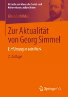 Product cover for Zur Aktualität von Georg Simmel