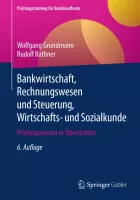 Product cover for Bankwirtschaft, Rechnungswesen und Steuerung, Wirtschafts- und Sozialkunde