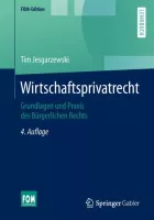 Product cover for Wirtschaftsprivatrecht