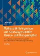 Product cover for Mathematik für Ingenieure und Naturwissenschaftler - Klausur- und Übungsaufgaben