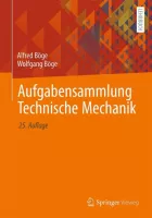 Product cover for Aufgabensammlung Technische Mechanik