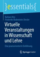 Product cover for Virtuelle Veranstaltungen in Wissenschaft und Lehre