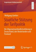 Product cover for Staatliche Stützung der Tarifpolitik
