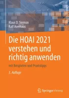 Product cover for Die HOAI 2021 verstehen und richtig anwenden