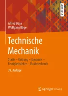 Product cover for Technische Mechanik