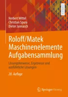 Product cover for Roloff/Matek Maschinenelemente Aufgabensammlung