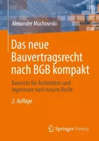 Product cover for Das neue Bauvertragsrecht nach BGB kompakt
