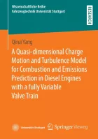 Product cover for A Quasi-dimensional Charge Motion and Turbulence Model for Combustion and Emissions Prediction in Diesel Engines with a fully Variable Valve Train