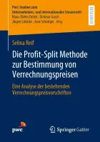 Product cover for Die Profit-Split Methode zur Bestimmung von Verrechnungspreisen