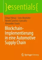 Product cover for Blockchain-Implementierung in eine Automotive Supply Chain