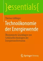 Product cover for Technoökonomie der Energiewende
