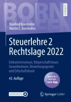 Product cover for Steuerlehre 2 Rechtslage 2022