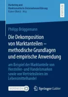 Product cover for Die Dekomposition von Marktanteilen – methodische Grundlagen und empirische Anwendung