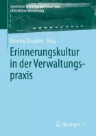 Product cover for Erinnerungskultur in der Verwaltungspraxis