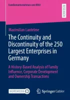 Product cover for Continuity and Discontinuity of the 250 Largest Enterprises in Germany
